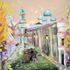 Абаджі Дар\'я        12 років  Дорога в осінь  50х70 картина вітраж виконана акрілом